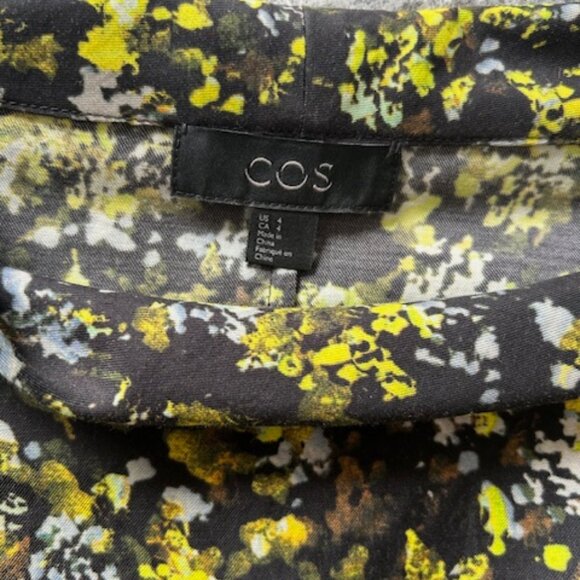 COS black and yellow print dress / tunic - Picture 5 of 6